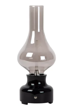 JASON - Oplaadbare Tafellamp - Accu/Batterij - LED 3 StepDim - 1x2W 3000K - Zwart*Lucide Store