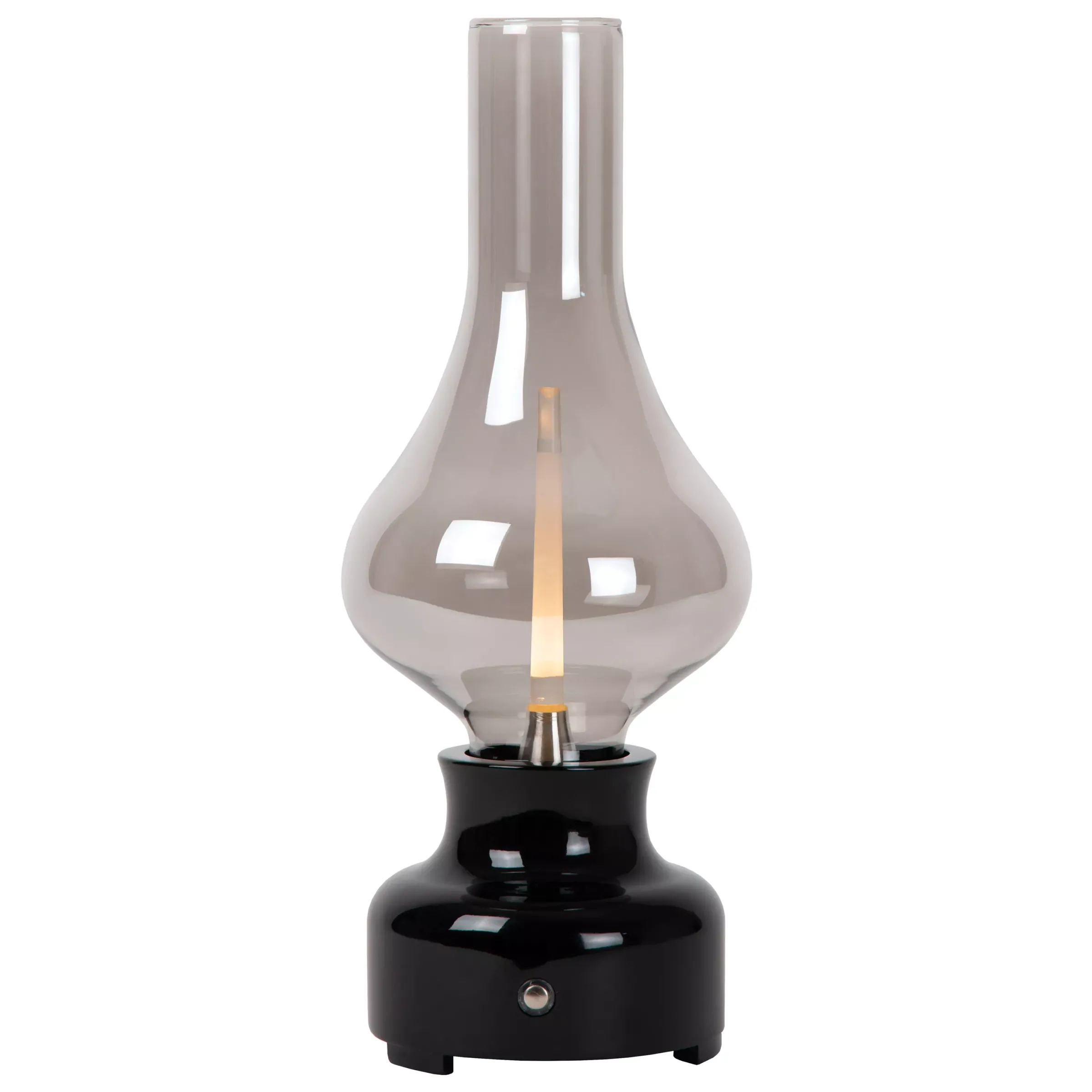 JASON - Oplaadbare Tafellamp - Accu/Batterij - LED 3 StepDim - 1x2W 3000K - Zwart*Lucide Store