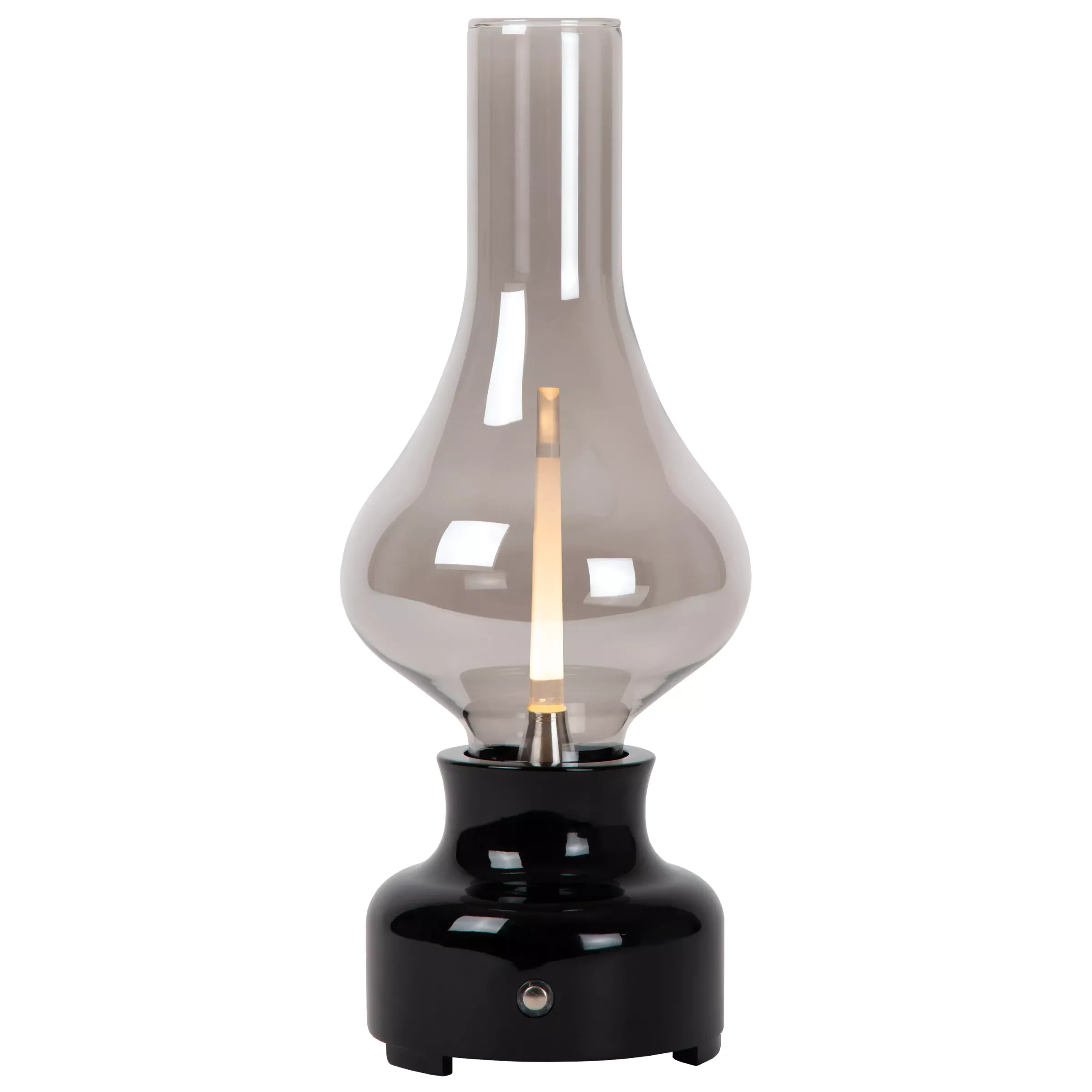 JASON - Oplaadbare Tafellamp - Accu/Batterij - LED 3 StepDim - 1x2W 3000K - Zwart*Lucide Store