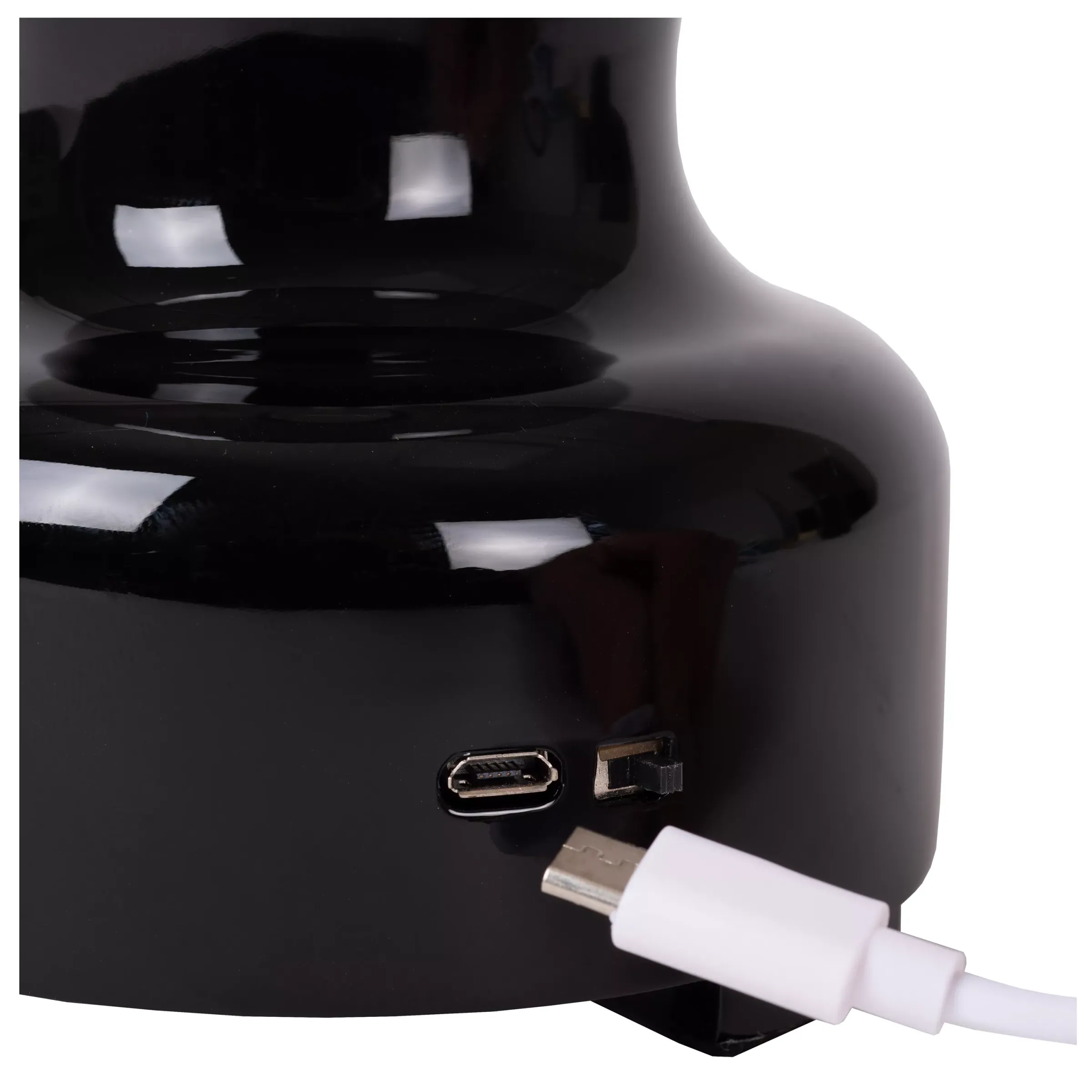 JASON - Oplaadbare Tafellamp - Accu/Batterij - LED 3 StepDim - 1x2W 3000K - Zwart*Lucide Store