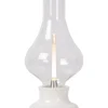 JASON - Oplaadbare Tafellamp - Accu/Batterij - Ø 12 cm - LED 3 StepDim - 1x2W 3000K - Wit*Lucide Sale