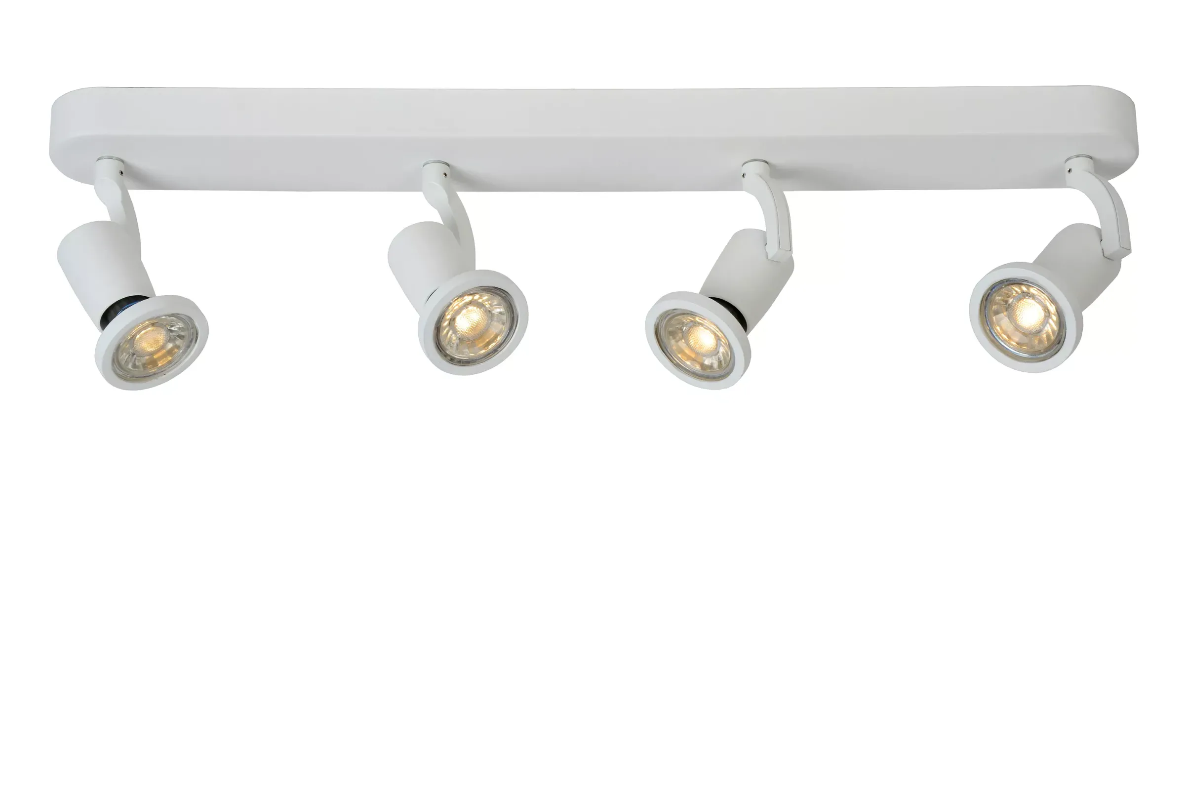 JASTER-LED - Plafondspot - LED - GU10 - 4x5W 2700K - Wit*Lucide Store