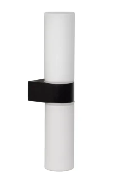 JESSE - Wandlamp Badkamer - 2xG9 - IP44 - Zwart*Lucide Clearance