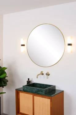 JESSE - Wandlamp Badkamer - 2xG9 - IP44 - Zwart*Lucide Clearance