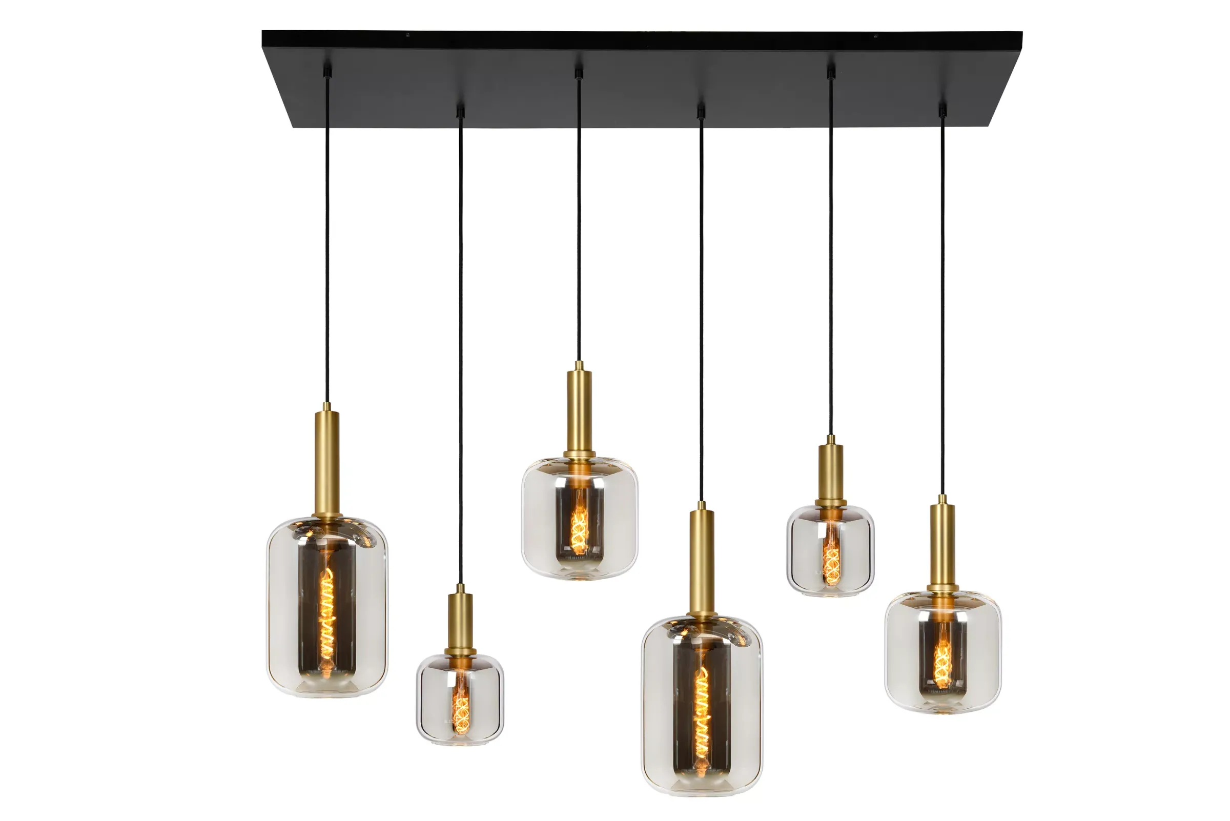 JOANET - Hanglamp - 6xE27 - Fumé*Lucide Best Sale