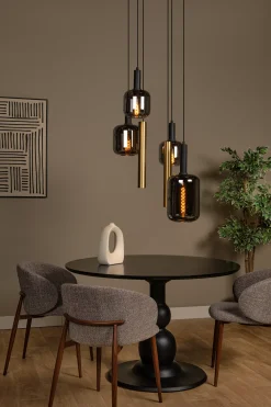 JOANET - Hanglamp - Ø 65 cm - 4xE27 - Koffie*Lucide Hot