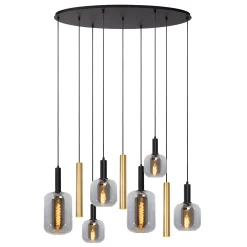JOANET - Hanglamp - 6xE27 - Koffie*Lucide Shop