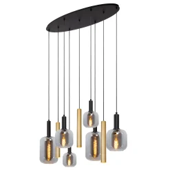 JOANET - Hanglamp - 6xE27 - Koffie*Lucide Shop