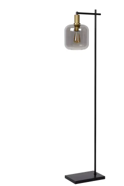 JOANET - Vloerlamp - 1xE27 - Fumé*Lucide Outlet