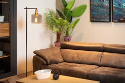JOANET - Vloerlamp - 1xE27 - Fumé*Lucide Outlet