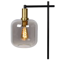 JOANET - Vloerlamp - 1xE27 - Fumé*Lucide Outlet