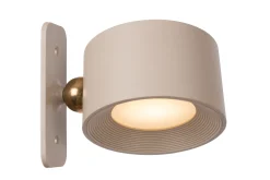 JOLAN - Oplaadbare Bureaulamp - Accu/Batterij - LED Dim to warm - 1x3,5W 2700K/5700K - Taupe*Lucide Flash Sale