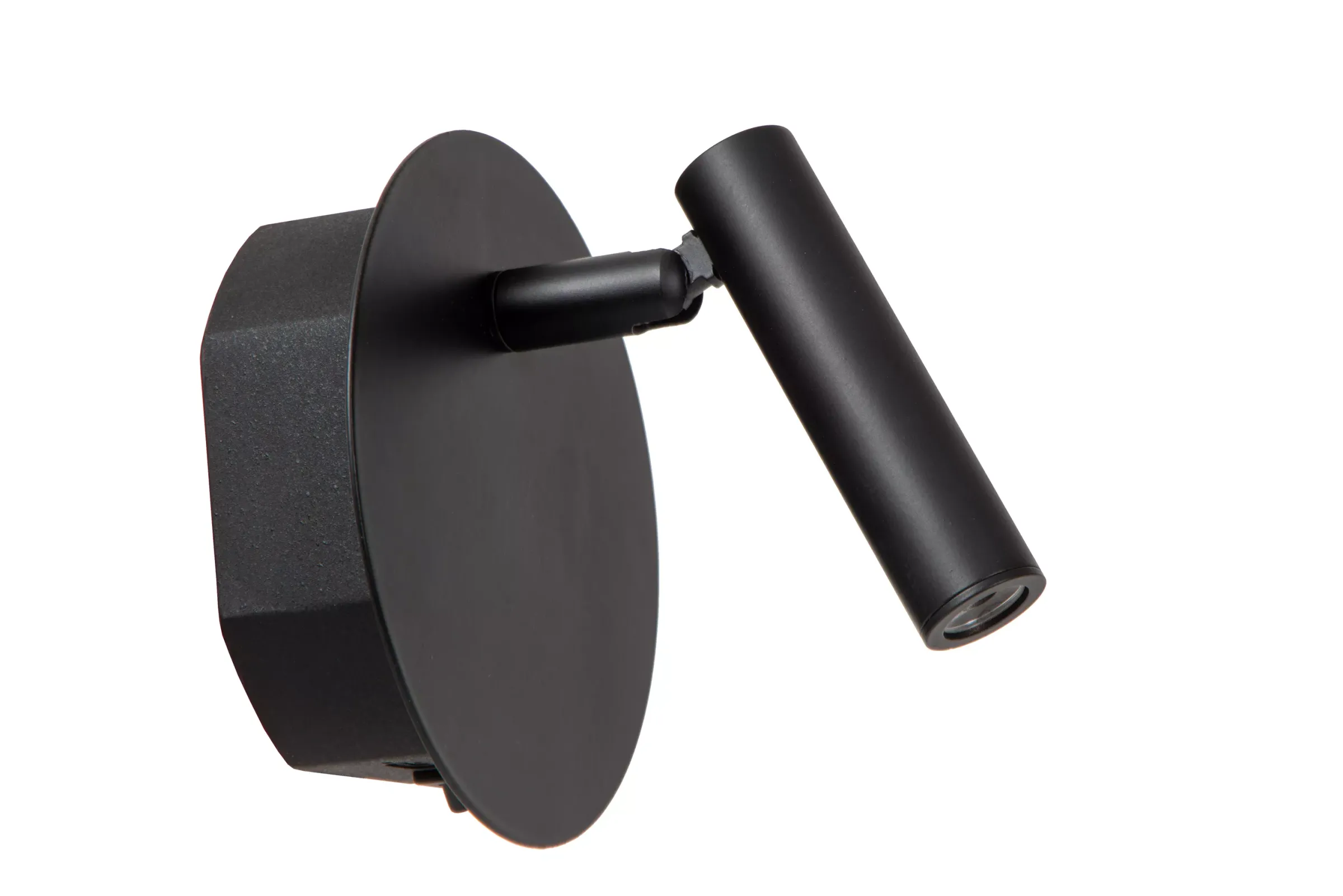 JOLIJN - Oplaadbare Bedlamp / Wandlamp - Accu/Batterij - Ø 10,2 cm - LED - 1x2W 3000K - Magnetisch - Zwart*Lucide Discount