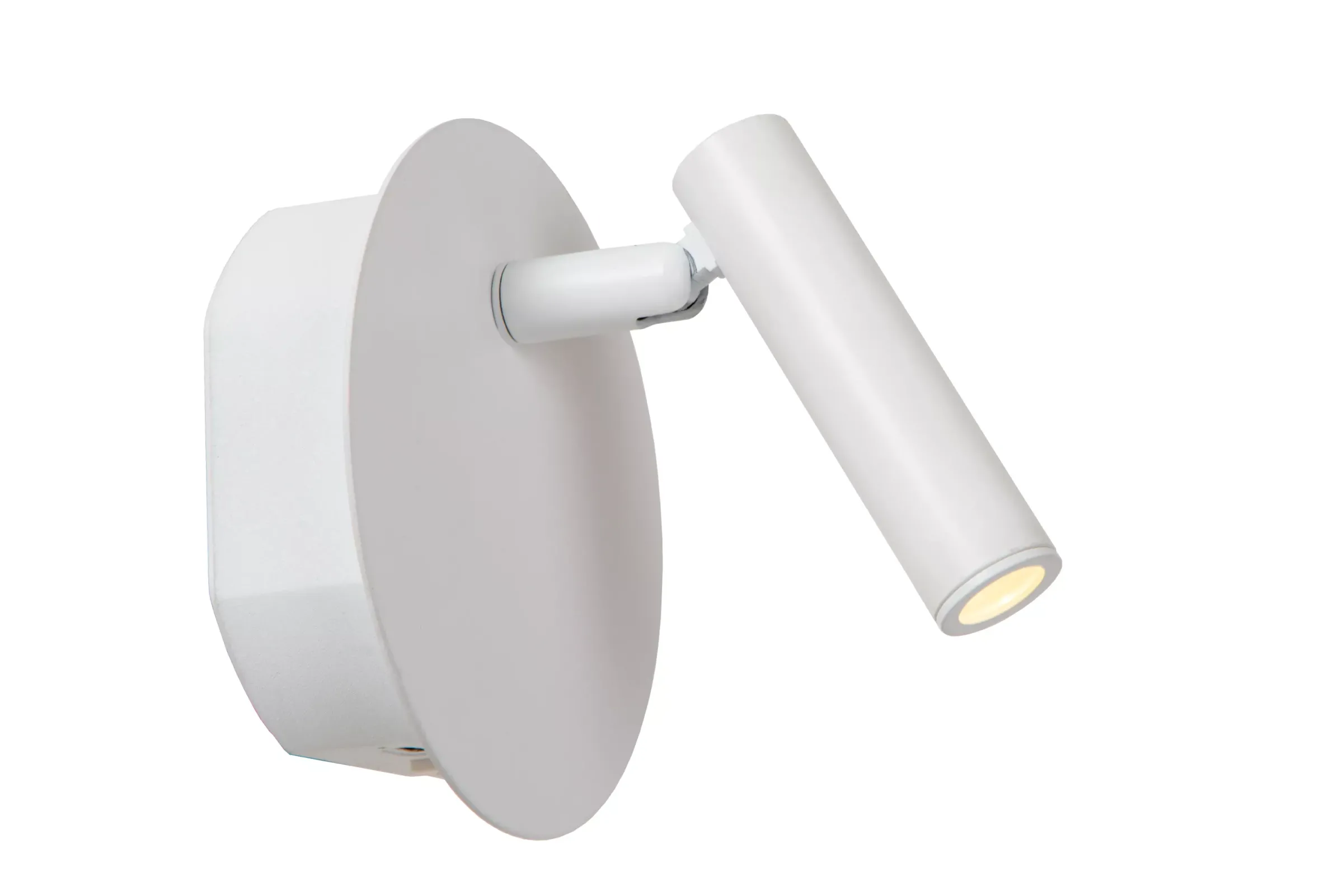 JOLIJN - Oplaadbare Bedlamp / Wandlamp - Accu/Batterij - Ø 10,2 cm - LED - 1x2W 3000K - Magnetisch - Wit*Lucide Best Sale