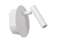 JOLIJN - Oplaadbare Bedlamp / Wandlamp - Accu/Batterij - Ø 10,2 cm - LED - 1x2W 3000K - Magnetisch - Wit*Lucide Best Sale