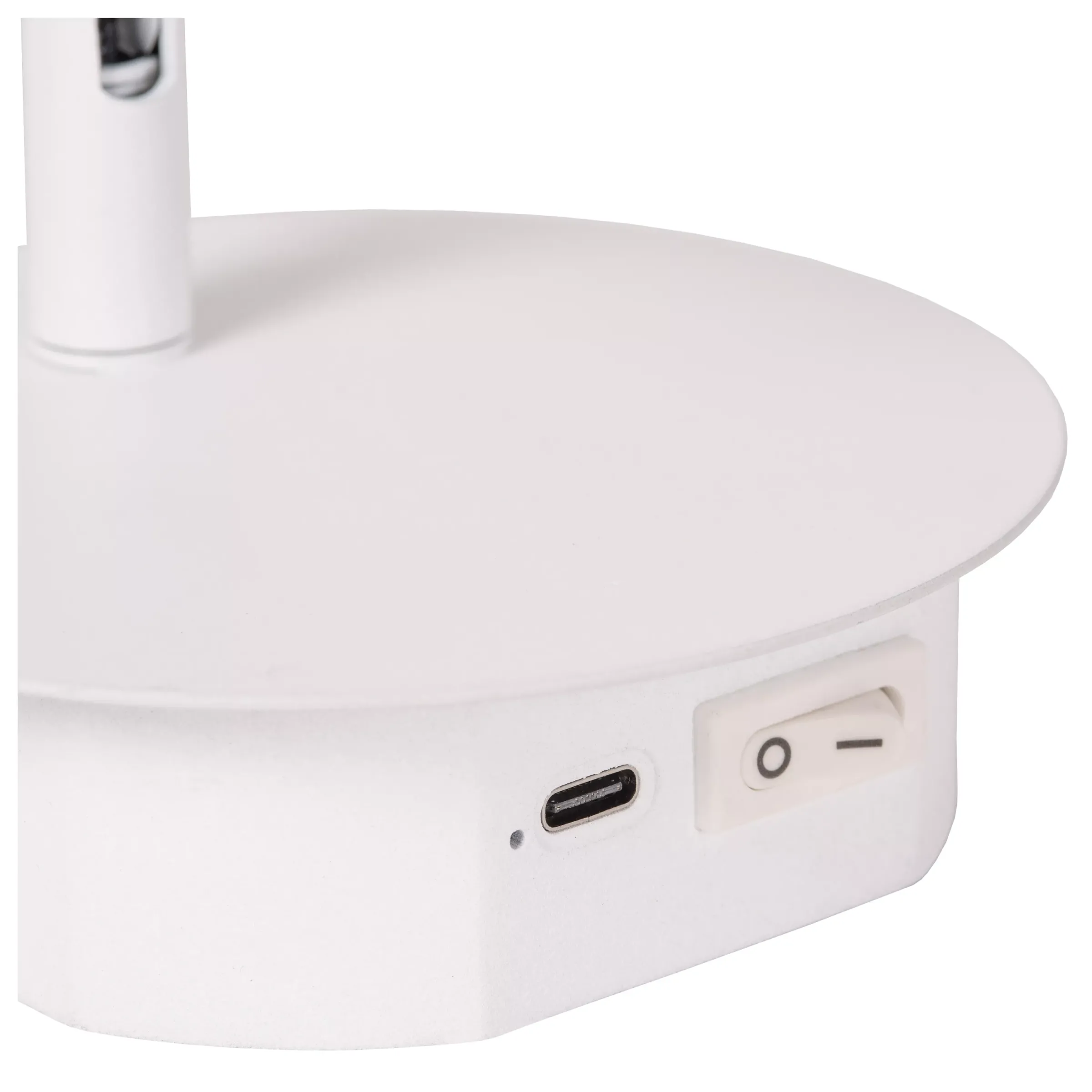 JOLIJN - Oplaadbare Bedlamp / Wandlamp - Accu/Batterij - Ø 10,2 cm - LED - 1x2W 3000K - Magnetisch - Wit*Lucide Best Sale