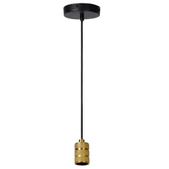 JOVA - Hanglamp - Ø 12 cm - 1xE27 - Mat Goud / Messing*Lucide Discount