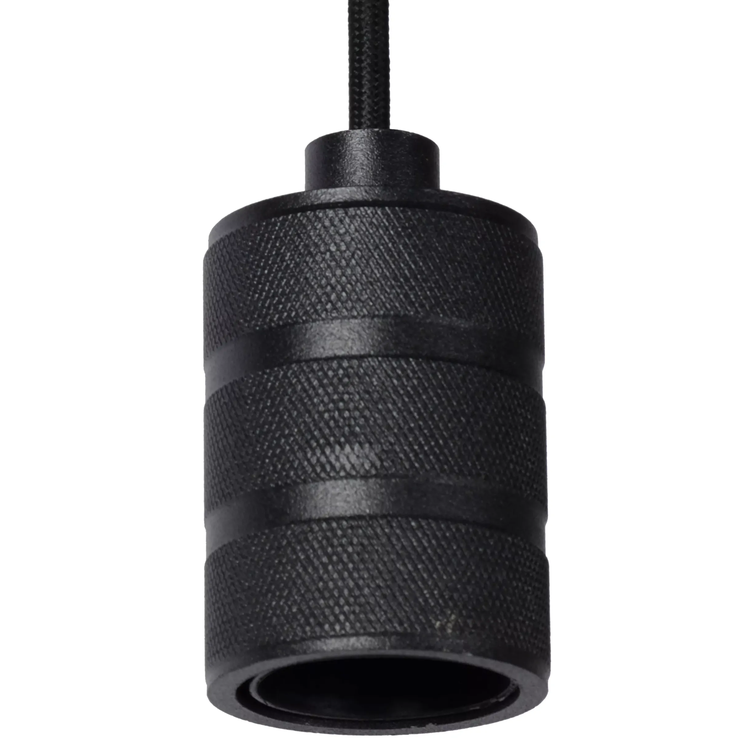 JOVA - Hanglamp - Ø 10 cm - 1xE27 - Zwart*Lucide Online
