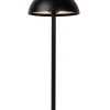JOY - Oplaadbare Tafellamp Binnen/Buiten - Accu/Batterij - Ø 12 cm - LED Dimb. - 1x1,5W 3000K - IP54 - Zwart*Lucide Flash Sale