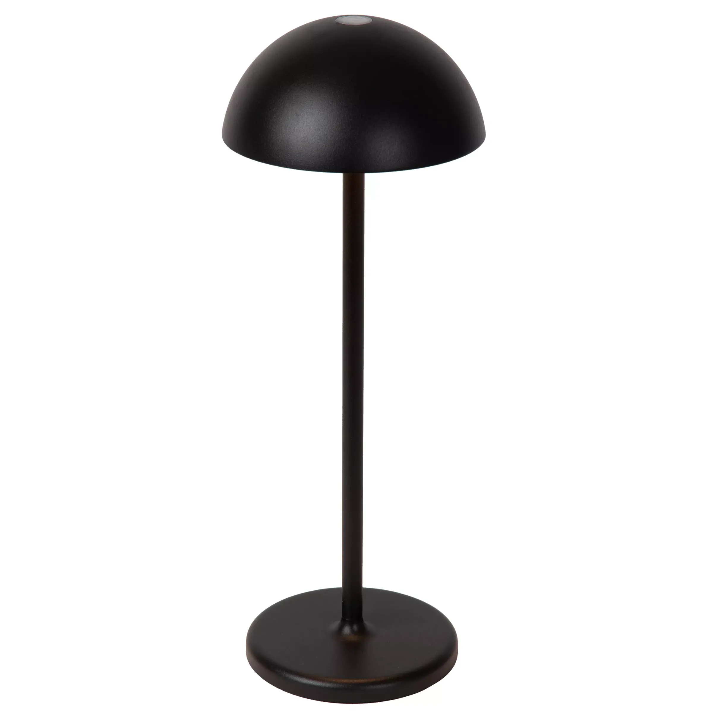 JOY - Oplaadbare Tafellamp Binnen/Buiten - Accu/Batterij - Ø 12 cm - LED Dimb. - 1x1,5W 3000K - IP54 - Zwart*Lucide Flash Sale
