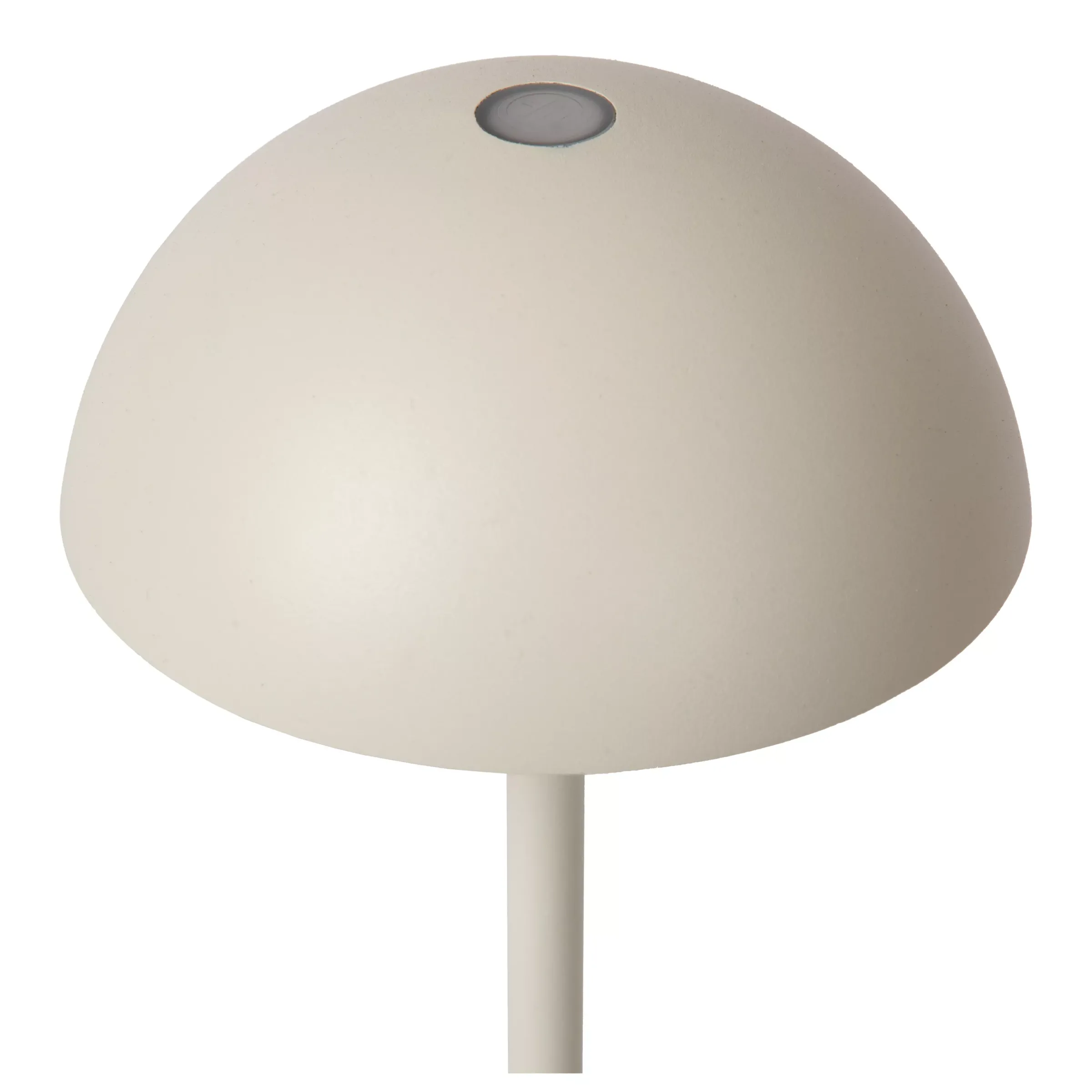 JOY - Oplaadbare Tafellamp Binnen/Buiten - Accu/Batterij - Ø 12 cm - LED Dimb. - 1x1,5W 3000K - IP54 - Wit*Lucide Discount