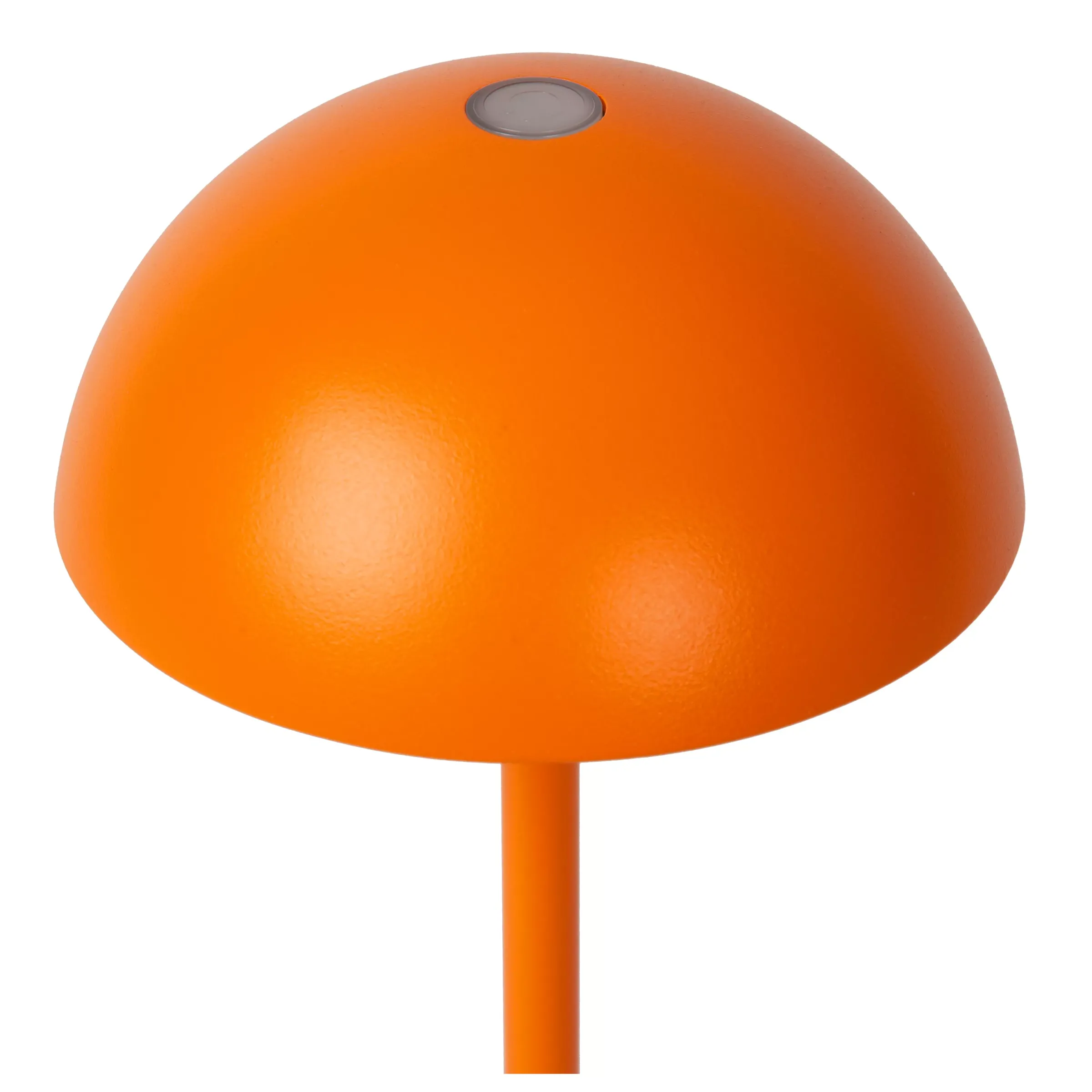 JOY - Oplaadbare Tafellamp Binnen/Buiten - Accu/Batterij - Ø 12 cm - LED Dimb. - 1x1,5W 3000K - IP54 - Oranje*Lucide New