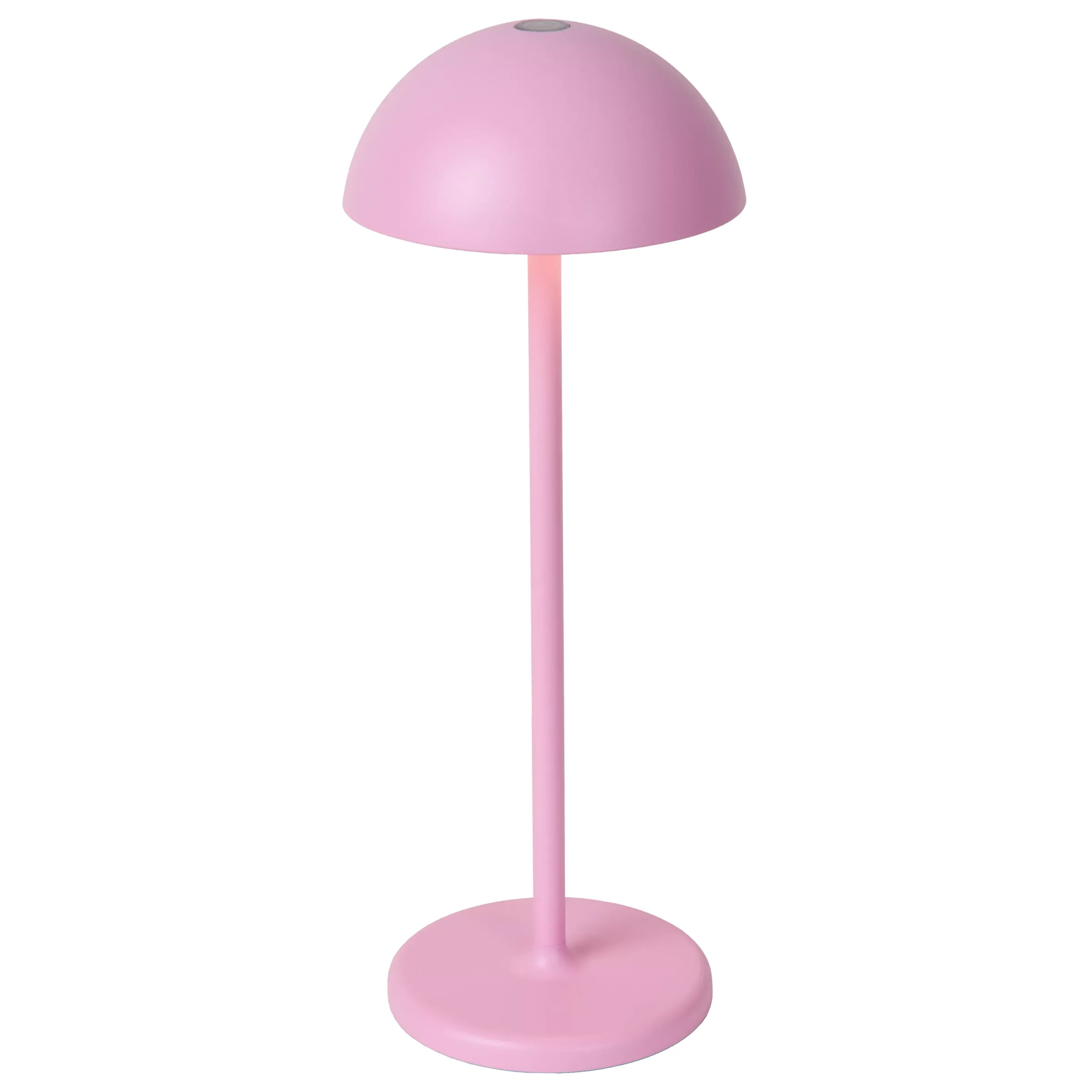JOY - Oplaadbare Tafellamp Binnen/Buiten - Accu/Batterij - Ø 12 cm - LED Dimb. - 1x1,5W 3000K - IP54 - Roze*Lucide Discount