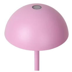JOY - Oplaadbare Tafellamp Binnen/Buiten - Accu/Batterij - Ø 12 cm - LED Dimb. - 1x1,5W 3000K - IP54 - Roze*Lucide Discount