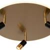 JUBEL - Plafonnière - Ø 48 cm - LED - CCT - 2700K - Mat Goud / Messing*Lucide Online
