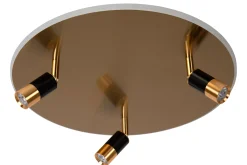 JUBEL - Plafonnière - Ø 48 cm - LED - CCT - 2700K - Mat Goud / Messing*Lucide Online