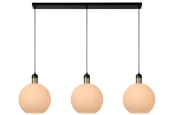 JULIUS - Hanglamp - 3xE27 - Opaal*Lucide Fashion