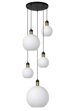 JULIUS - Hanglamp - 5xE27 - Opaal*Lucide Cheap