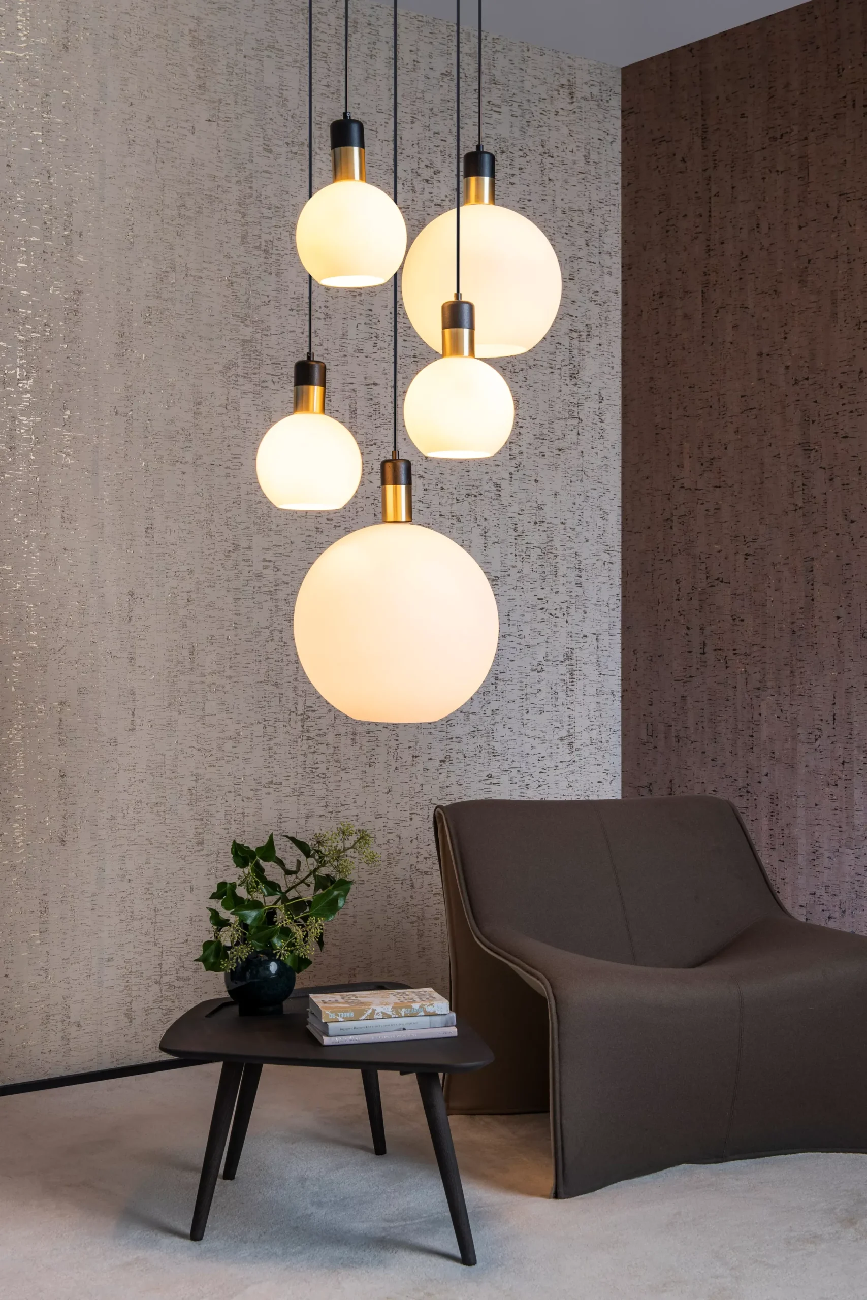 JULIUS - Hanglamp - 5xE27 - Opaal*Lucide Cheap