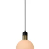 JULIUS - Hanglamp - Ø 20 cm - 1xE27 - Opaal*Lucide Best