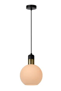 JULIUS - Hanglamp - Ø 20 cm - 1xE27 - Opaal*Lucide Best