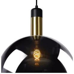 JULIUS - Hanglamp - Ø 20 cm - 1xE27 - Fumé*Lucide New