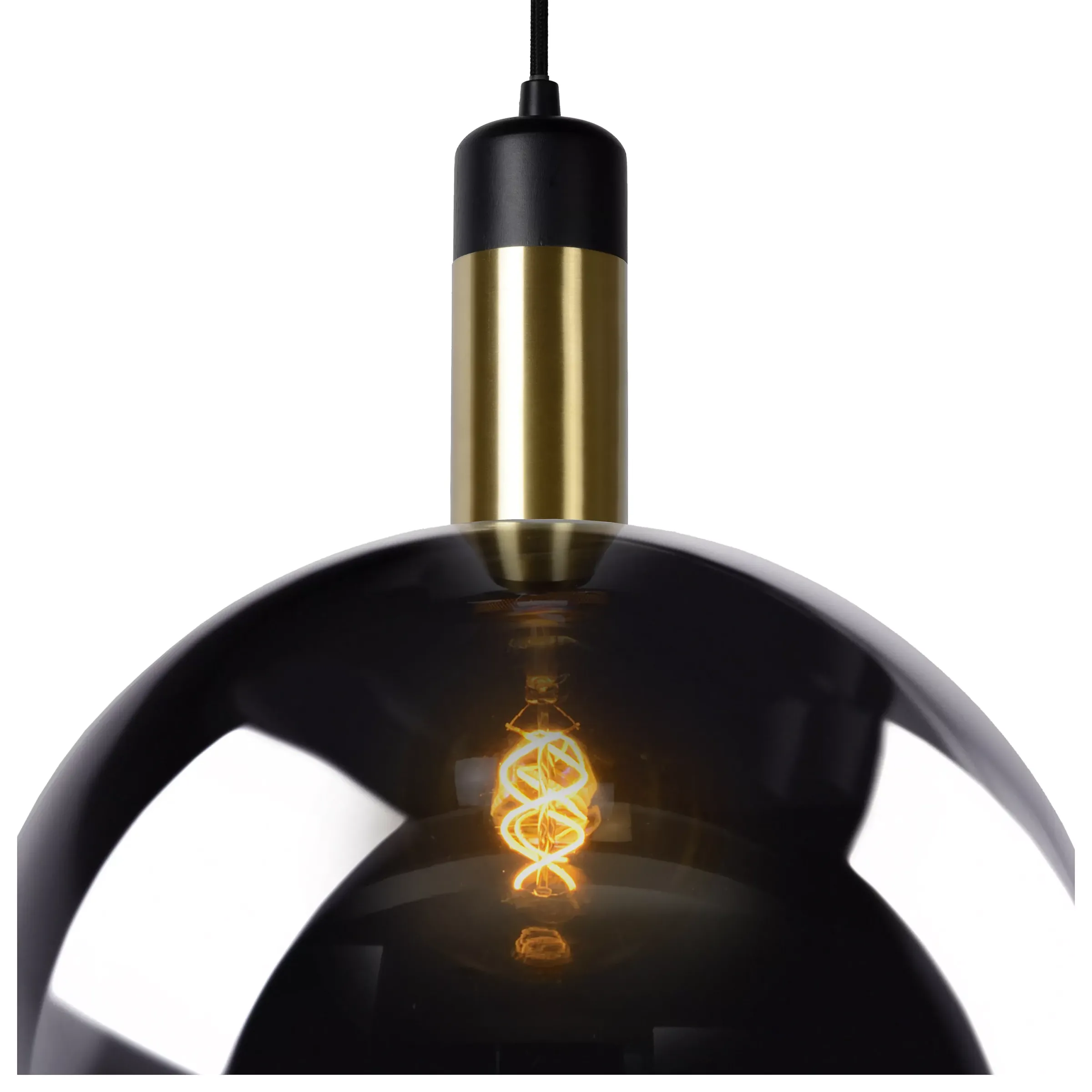 JULIUS - Hanglamp - Ø 20 cm - 1xE27 - Fumé*Lucide New