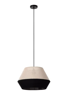 KALA - Hanglamp - Ø 40 cm - 1xE27 - Taupe*Lucide Fashion