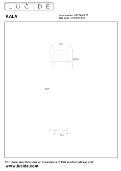 KALA - Vloerlamp - Ø 40 cm - 1xE27 - Taupe*Lucide Cheap