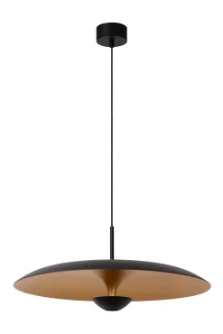 KENNETH - Hanglamp - Ø 60 cm - LED Dimb. - 1x16W 2700K - Zwart*Lucide New
