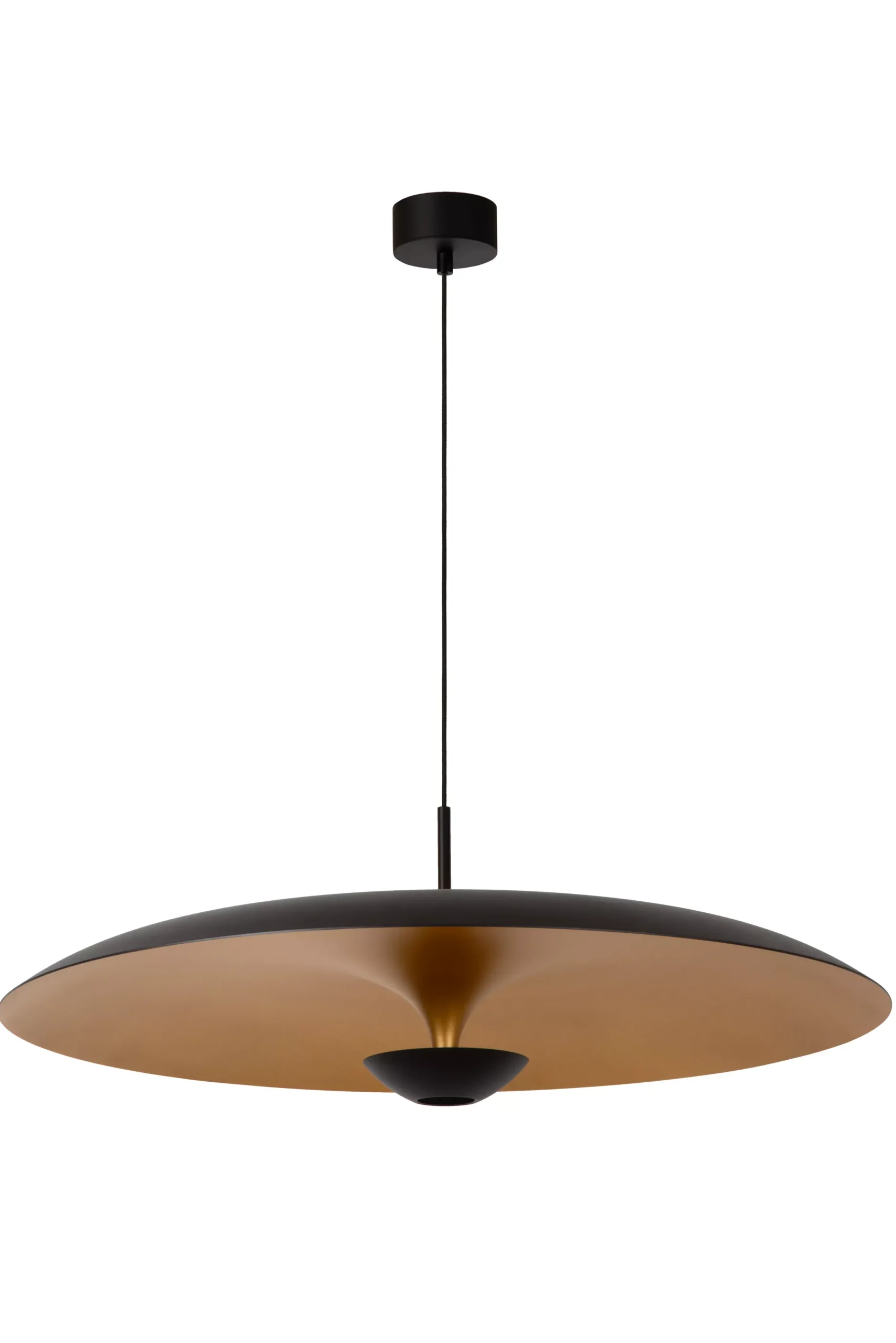 KENNETH - Hanglamp - Ø 80 cm - LED Dimb. - 1x22W 2700K - Zwart*Lucide New