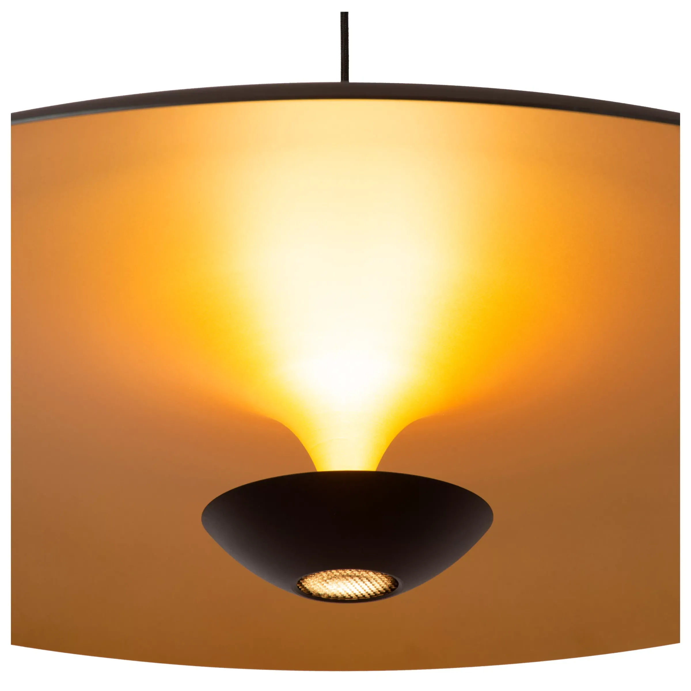 KENNETH - Hanglamp - Ø 80 cm - LED Dimb. - 1x22W 2700K - Zwart*Lucide New