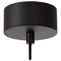 KENNETH - Hanglamp - Ø 80 cm - LED Dimb. - 1x22W 2700K - Zwart*Lucide New