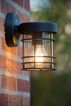 KEPPEL - Wandlamp Binnen/Buiten - 1xE27 - IP23 - Zwart*Lucide Best Sale