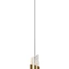 KLIGANDE - Hanglamp - Ø 13 cm - LED - 1x9W 2700K - Mat Goud / Messing*Lucide Outlet