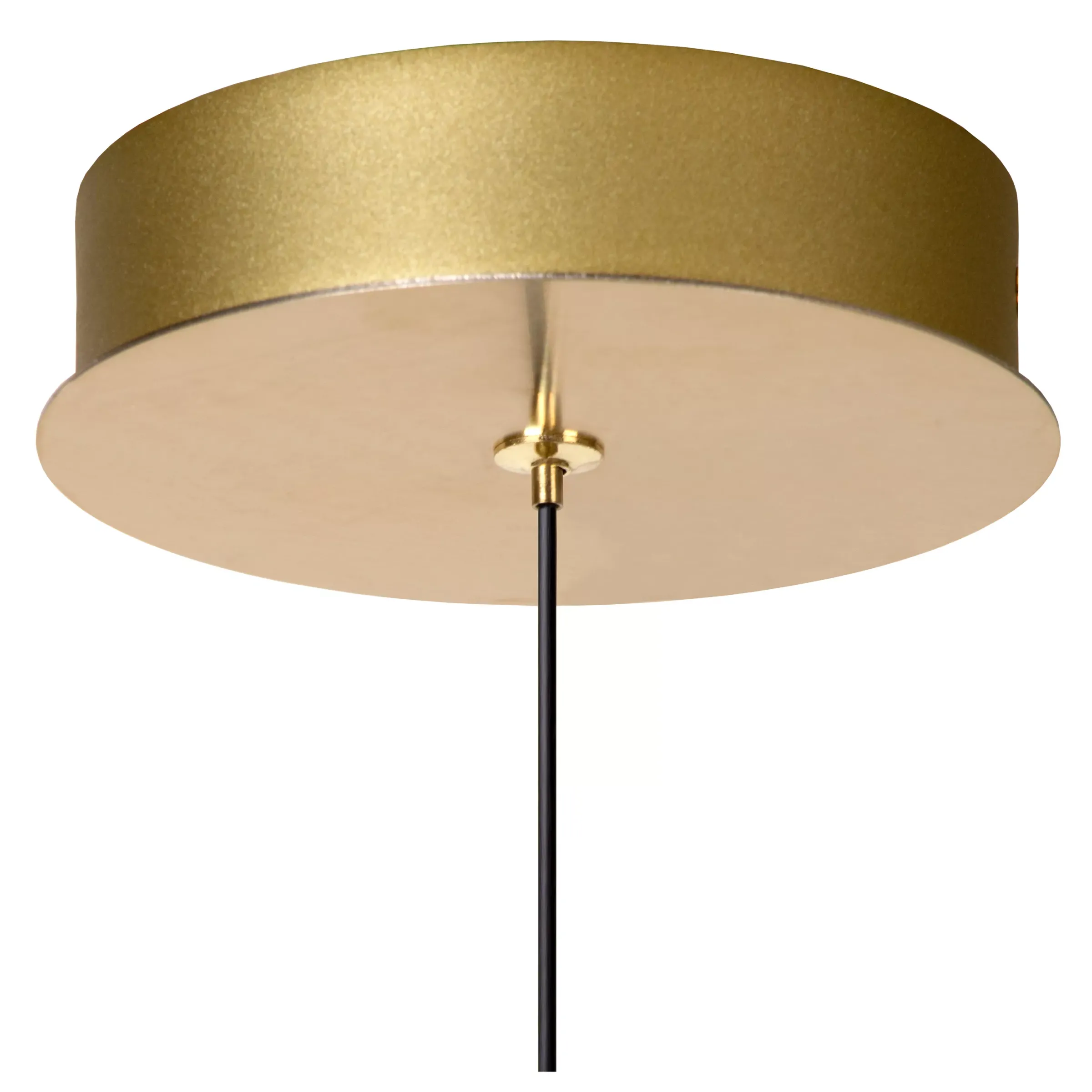 KLIGANDE - Hanglamp - Ø 13 cm - LED - 1x9W 2700K - Mat Goud / Messing*Lucide Outlet