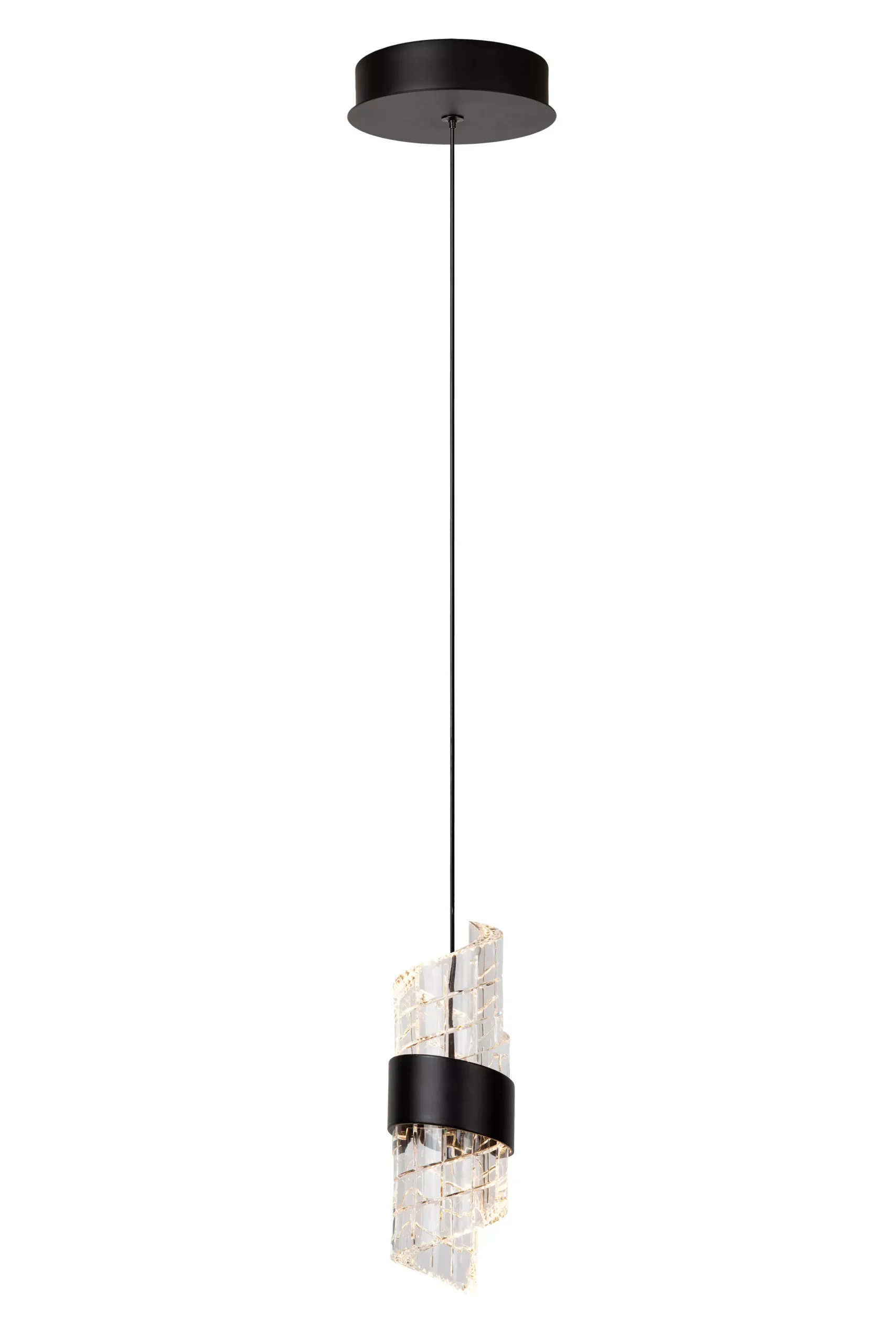 KLIGANDE - Hanglamp - Ø 13 cm - LED - 1x9W 2700K - Zwart*Lucide New