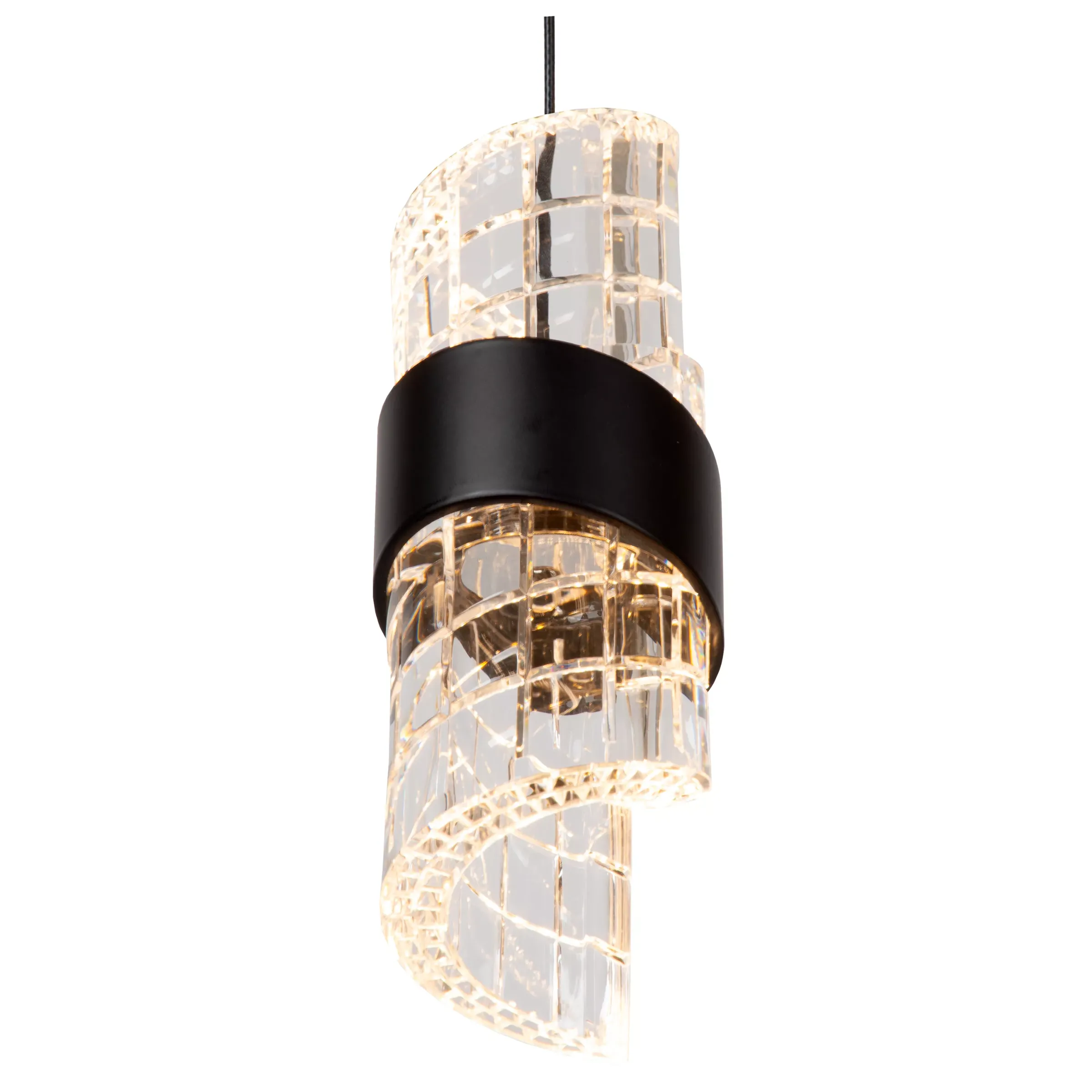 KLIGANDE - Hanglamp - Ø 13 cm - LED - 1x9W 2700K - Zwart*Lucide New