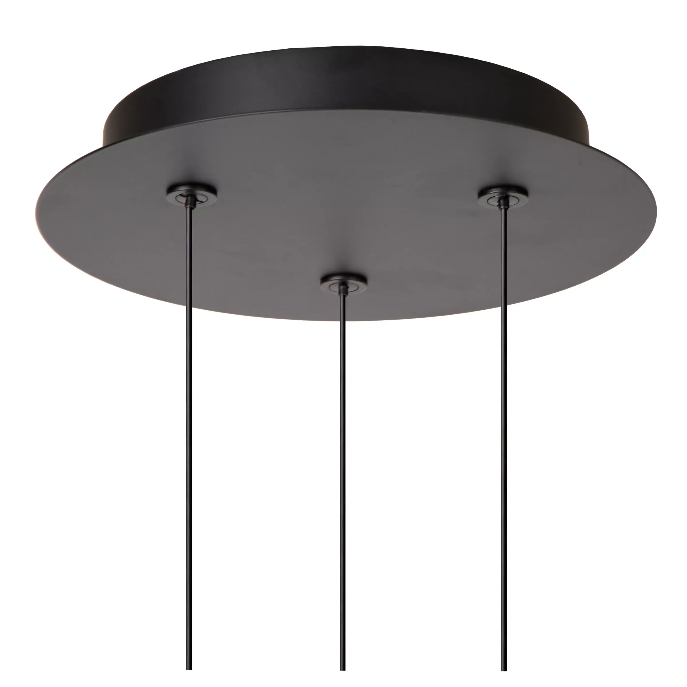 KLIGANDE - Hanglamp - Ø 25 cm - LED Dimb. - 3x8W 2700K - Zwart*Lucide Cheap