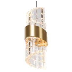 KLIGANDE - Hanglamp - LED Dimb. - 5x7,8W 2700K - Mat Goud / Messing*Lucide Best Sale